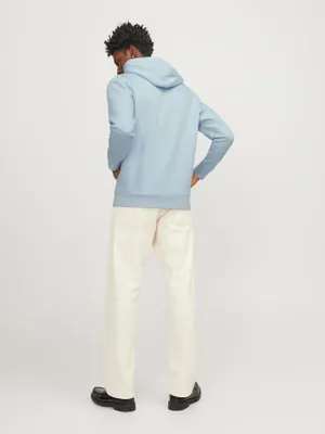 J&J Premium Hoodie med Relieftryck