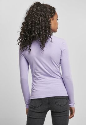 Ladies Cut-Out Turtleneck Longsleeve