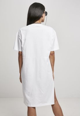 T-shirtklänning med slits