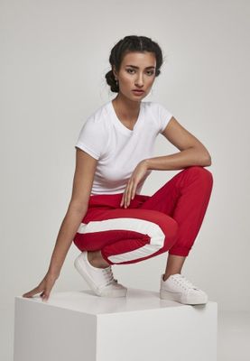 Jogging pants with striped pants