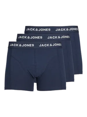 Marinblå boxershorts 3-pack