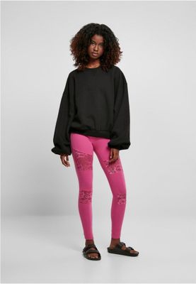 Ladies Oversized Triangle Crew Neck