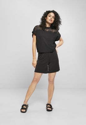 Oversize top with lace