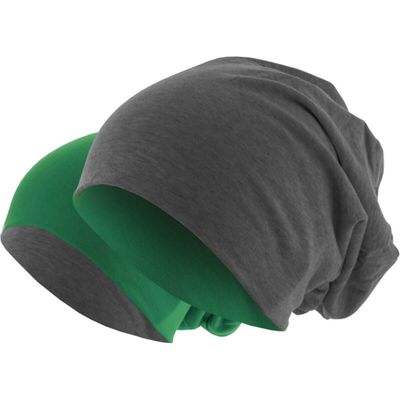 Jersey beanie reversible