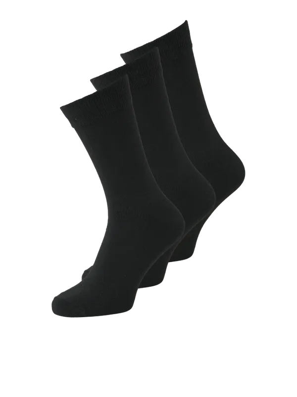 Svarta sportstrumpor 3-pack