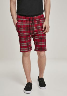 Tartan patterned shorts