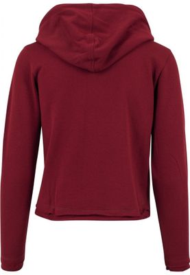 Kort hoodie dam