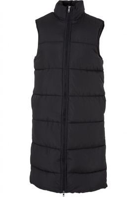 Longpadded vest for women