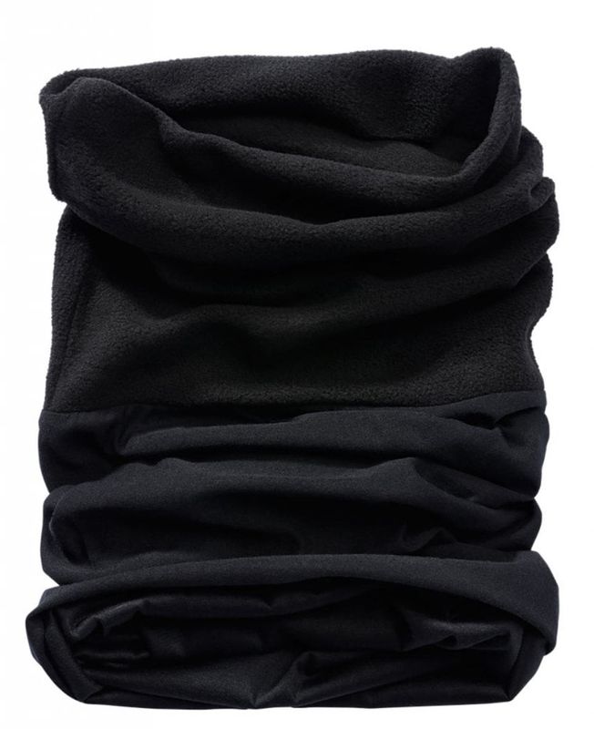 Tube scarf fleece black