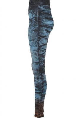 Leggings i batikmönster med hög midja