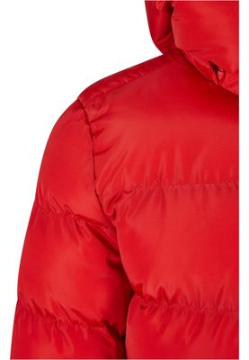 Logotyp bröst Hooded Puffer Jacka för herr – hugered