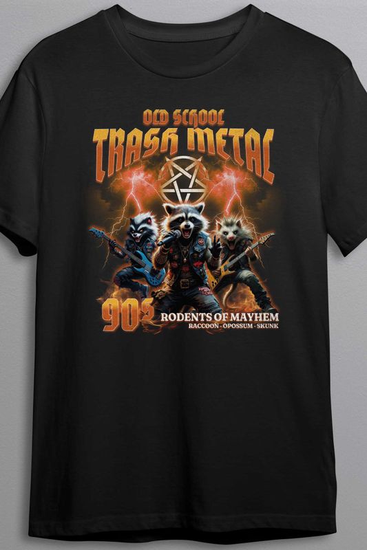 Old School Trash Metal T-shirt