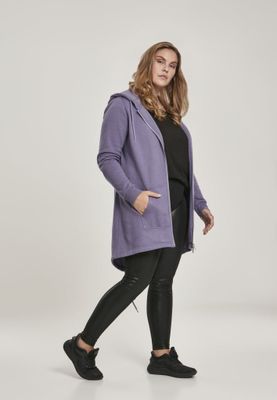 Long ziphoodie lady
