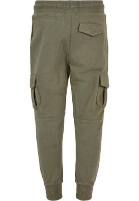 Boys Fitted Cargo Sweatpants