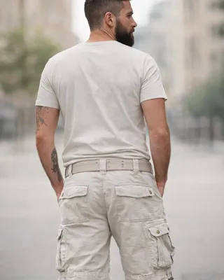 Savage vintage shorts gammalvit