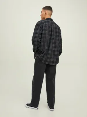 Loose fit jeans EDDIE original för– black denim