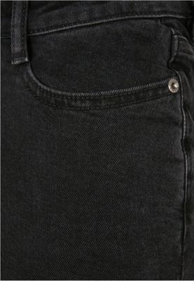 Ladies Organic High Waist Flared Denim Pants