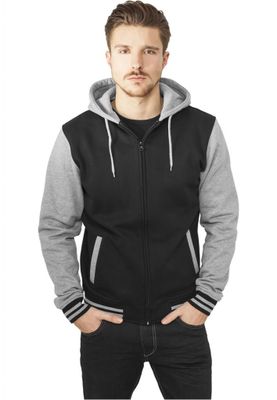 College zipped hoodie