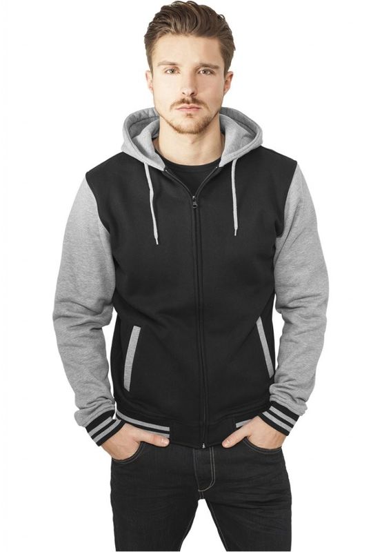 College zipped hoodie