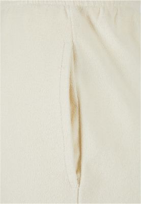 Minikjol dam i palewhite bomullsfrotté loose fit – UC