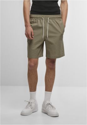 Shorts herr i paleolive bomull med dragsko – uc men