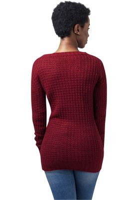 Wideneck sweater long model