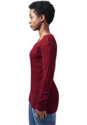 Wideneck sweater long model