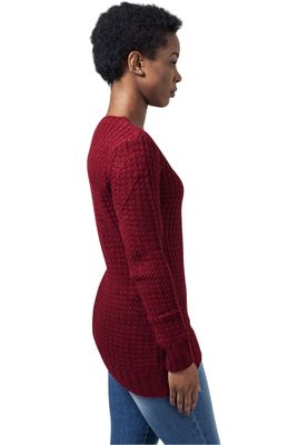Wideneck sweater long model