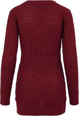 Wideneck sweater long model