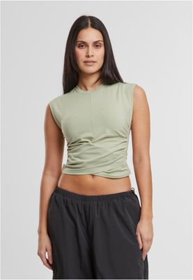 Topp för dam med croppad wrap-modell – softsalvia