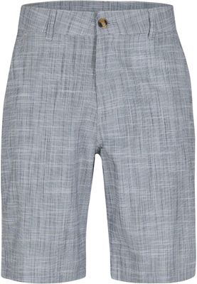 Shorts för herr i bomullsjersey med structured Skater – svart/vit