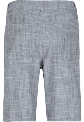 Shorts för herr i bomullsjersey med structured Skater – svart/vit