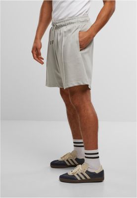 Shorts för herr i bomullsjersey med heavy – ljus asfaltgrå