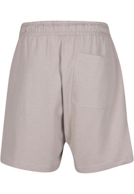 Shorts för herr i bomullsjersey med heavy Pintuck – molnfärg