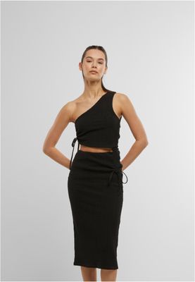 Klänning dam i svart slim fit – UC