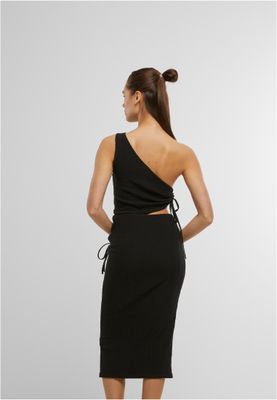 Klänning dam i svart slim fit – UC