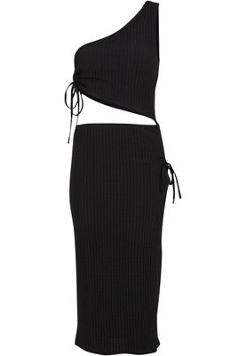 Klänning dam i svart slim fit – UC