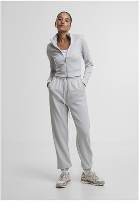 Jacka dam i ljusgrå scuba slim fit – UC