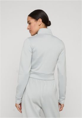 Jacka dam i ljusgrå scuba slim fit – UC