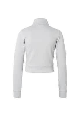 Jacka dam i ljusgrå scuba slim fit – UC