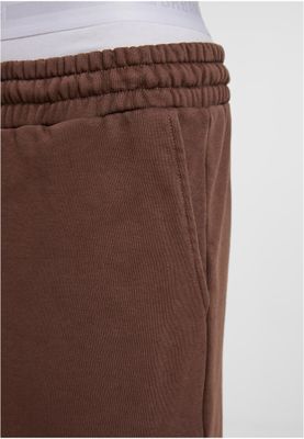 Mjukisshorts herr i chokladbrun bomullsfrotté med dragsko – uc men