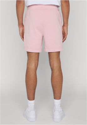 Mjukisshorts herr i ljusrosa bomullsfrotté med dragsko – uc men
