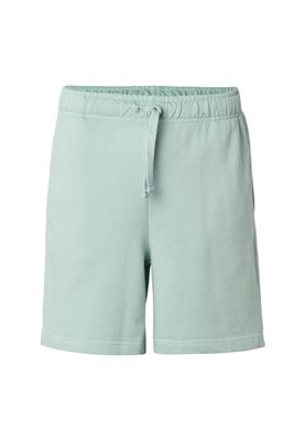 Mjukisshorts herr i frostmint bomullsfrotté med dragsko – uc men