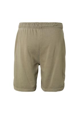 Mjukisshorts herr i paleolive bomullsfrotté med dragsko – uc men