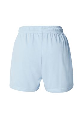 Mjukisshorts dam i freezeblue bomullsfrotté med dragsko – UC