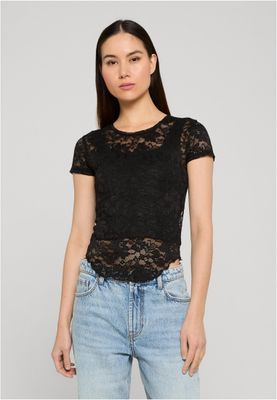 T-shirt dam i svart – UC