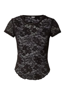 T-shirt dam i svart – UC