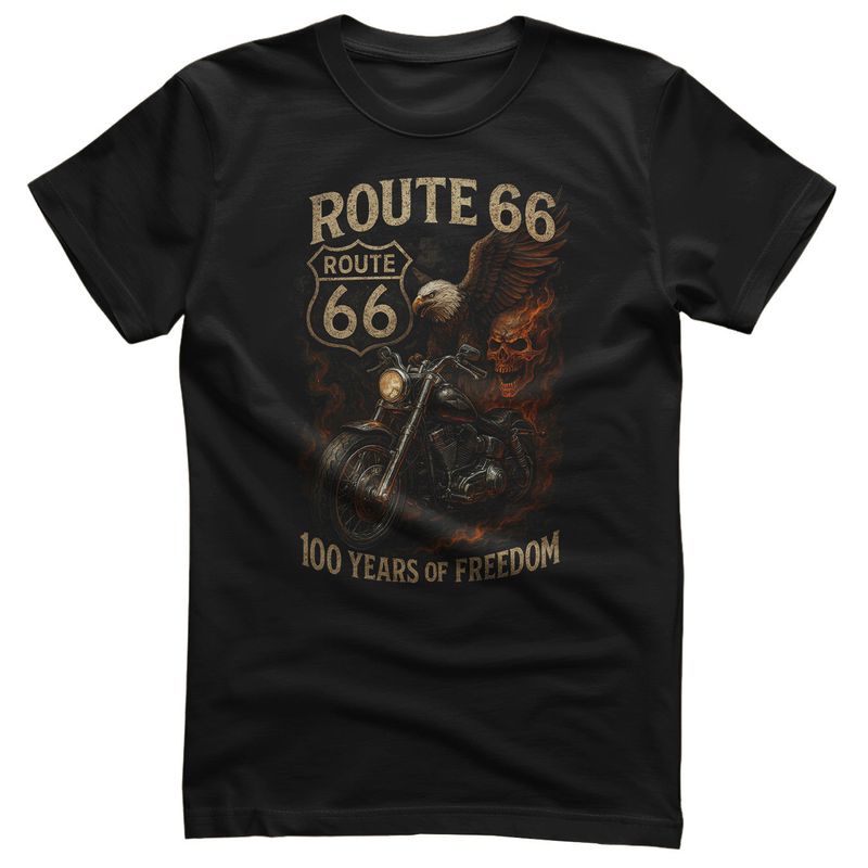 100 Years of Freedom T-shirt i svart