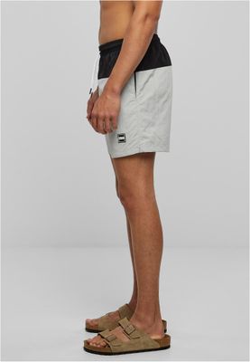 Badshorts herr i lightasphalt/svart mesh – UC
