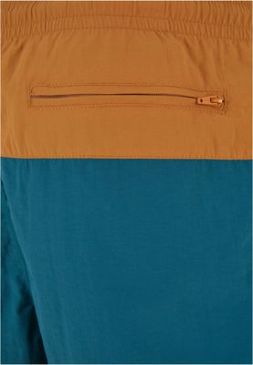 Badshorts herr i blågrön/toffee mesh – UC